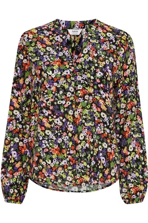 B YOUNG Byibane V Neck Blouse - Uk 10