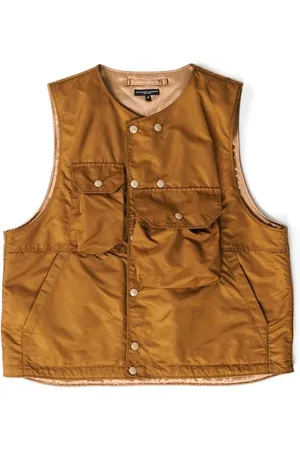 ENGINEERED GARMENTS Cover Vest Coyote Flight Satin - S