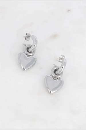 Bohm Paris Heart Pendant Earrings