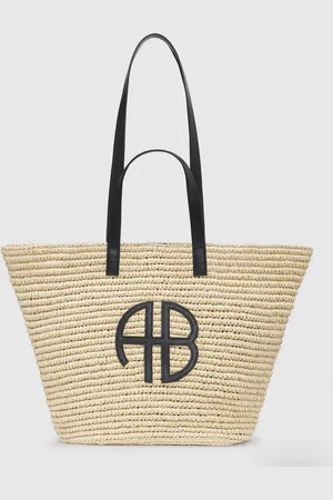 ANINE BING Palermo Tote Bag - One Size / Natural / Female
