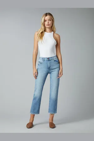DL1961 Patti High Rise Vintage Ankle Jeans - 25 / Reef