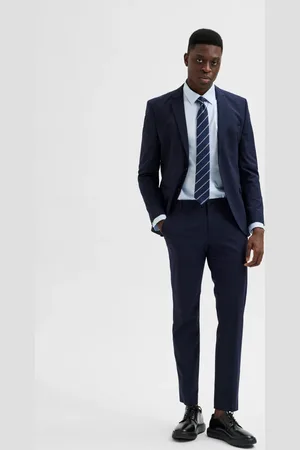 SELECTED Pantalon De Costume Bleu Marine - 42