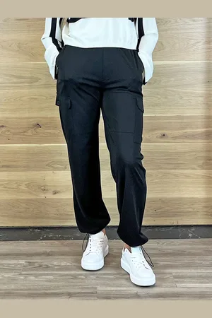 Twin-Set Cargo Trousers With Drawstring - Uk 6
