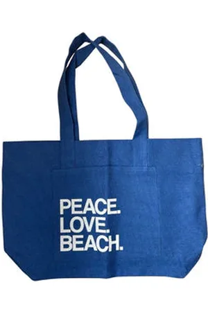 Just 100% Recycled Cotton Beach Bag