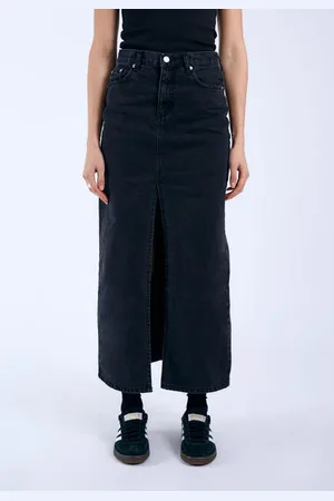 Dr Denim Myra Maxi Denim Skirt - Washed - Xs