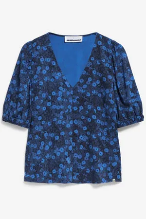 Armedangels Saarita Lenzing™ Ecovero™ Viscose Floral Blouse - S