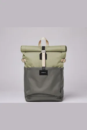 Sandqvist Multi Dew Green/night Grey Ilon Backpack - One Size