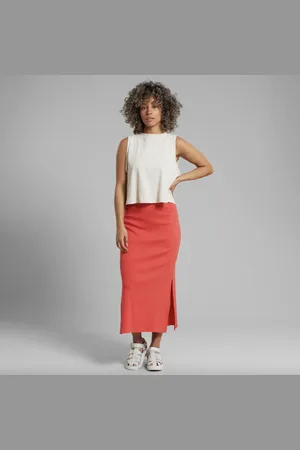 Dedicated Rib Skirt Kvarnvik Cayenne - Xs