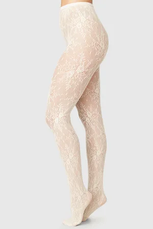 Swedish Stockings Rosa Lace Tights | - L