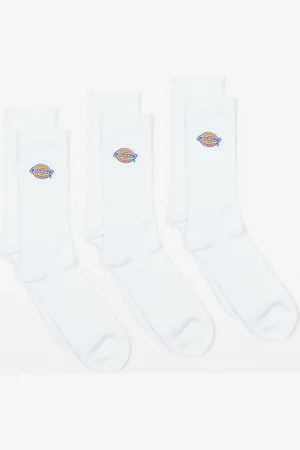 Dickies 3 Pack Valley Grove Logo Socks - 3-5 Uk