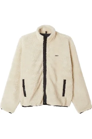 Obey Veste Moumoute Crème - L
