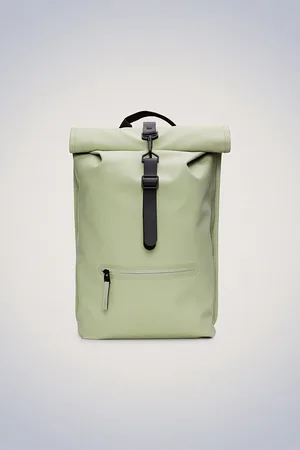 Rains Waterproof Rolltop Rucksack - Earth