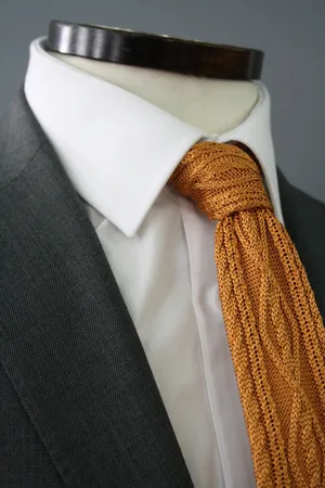 Knightsbridge Neckwear Cable Knitted Silk Tie