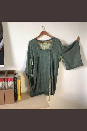 ANNUAL STORE Vintage 60s/70s Checked Kimono Top