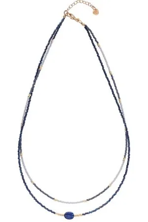 A Beautiful Story Necklace Devotion - Lapis Lazuli - - 43-46 Cm
