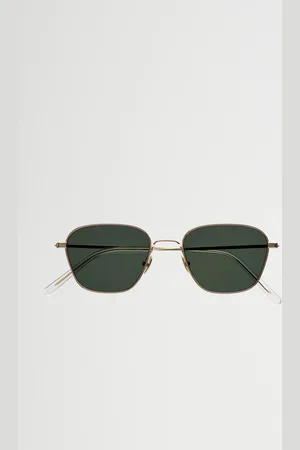 Monokel Eyewear Otis - Green Solid Lens Sunglasses - - Os