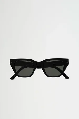 Monokel Eyewear Memphis - Green Solid Lens Sunglasses - - Os