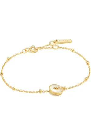 ANIA HAIE Mother Of Pearl Disc Bracelet