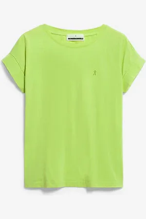 Armedangels Idaara Organic Cotton T-shirt | Super Lime - M