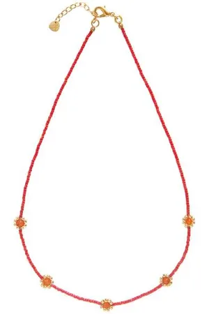 A Beautiful Story Necklace Flourish - Carnelian - - 40-43 Cm