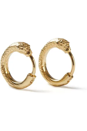 Rachel Entwistle Mini Ouroboros Snake Huggies - Small / Single - 10mm / Single