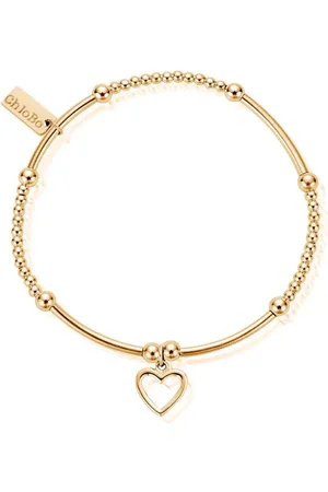 ChloBo Cute Mini Open Heart Bracelet