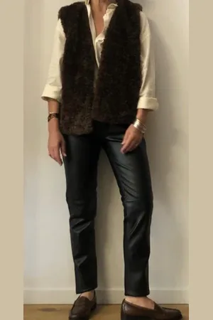 MKT Studio Birkin Faux Leather Trousers - 36