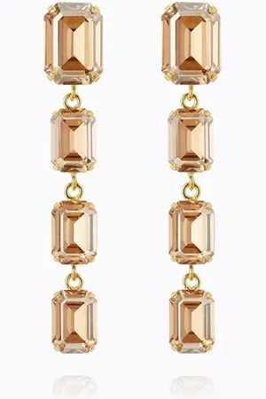 Caroline Svedbom - Lydia Earrings - Shadow - Os