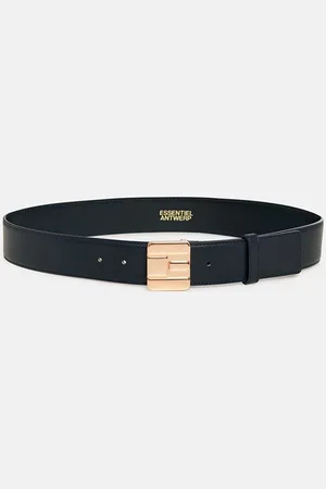 Essentiel Antwerp - Gelt Leather Belt - - S