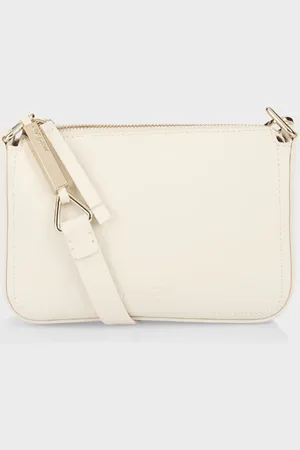 Marc Cain Leather Mini Bag In Smoke Wb Tm.02 L10 Col 182 - One Size / 203