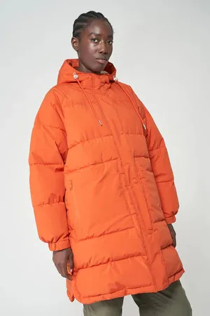 Tanta Rainwear Rainwear - Lumi Puffer Jacket - Burnt / Sphagnum - 36 / Sphagnum