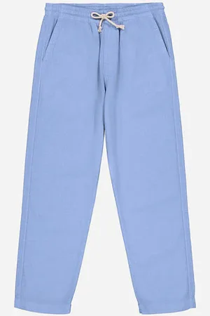 Olow Pantalon Hatha Bleu Azur - W26/l00 / Bleu