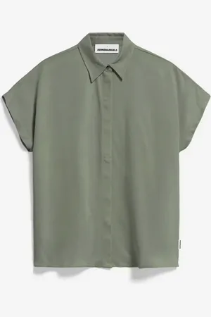 Armedangels Larisaana Blouse Grey Green - M
