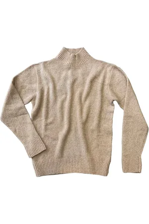 Circolo Dark Boucle Fabric Wool Blend Turtle Neck Sweater - Xxl