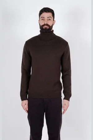 Daniele Fiesoli Textured Turtle Neck T Shirt - Extra Large