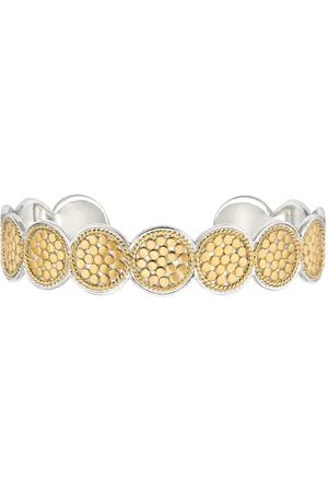 Anna Beck Multi Disc Bangle - Silver &