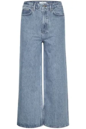 Gestuz Ambergz Hw Straight Culotte Jeans Mid - 26