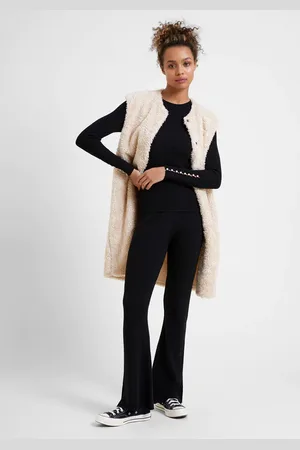 Great Plains Winter Fluffy Long Gilet - Uk 10