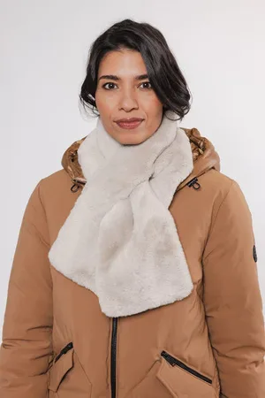 Rino & Pelle Stip Scarf Birch