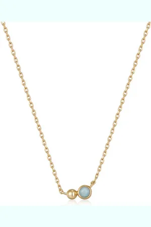 ANIA HAIE Orb Amazonite Pendant Necklace