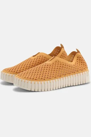 Ilse Jacobsen Tulip Slip On With Chunky Sole - Golden Nugget - Uk 5/de 38/us 7