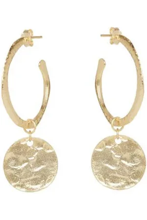 Ashiana Esmeralda Hoop Earrings