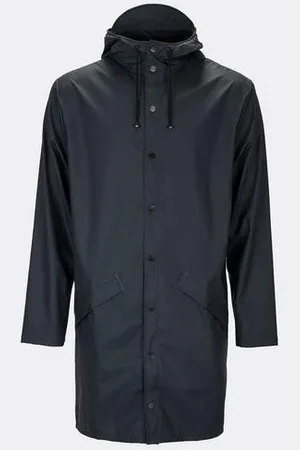 Rains Unisex Long Jacket In - L