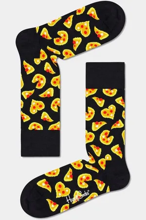 Happy Socks - Pizza Love Socks In Pls01-9300 - One Size