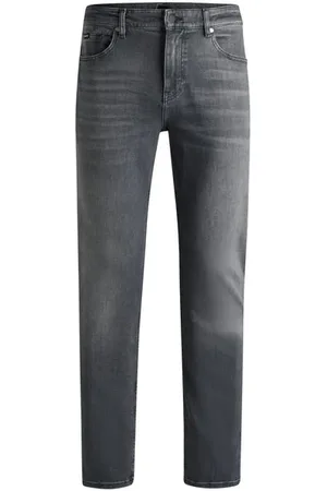 HUGO BOSS Boss - H-re.Maine Medium Grey Regular Fit Jeans In Super Soft Denim 50520852 030 - 30/32