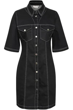 Gestuz Denim Audagz Short Dress - Uk 8
