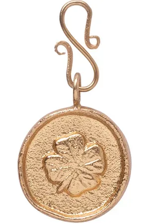 A Beautiful Story Clover Vintage Coin Charm Plated