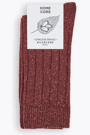 Homecore Chaussettes Wool Socks Elements Rust - Rouge / 43 - 46