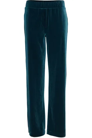 B YOUNG Byperlina Straight Trousers Reflecting Pond - Uk 16