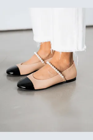Kennel & Schmenger Billy Flats In Nude With Strap 31-14080-225 - 4